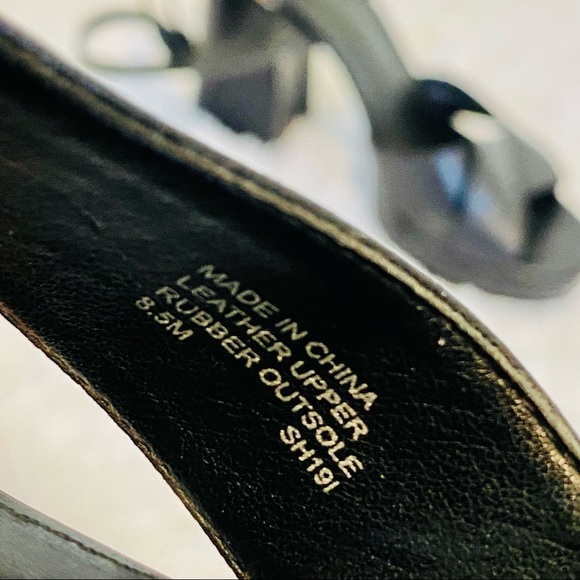 Michael Kors Fallon Chunky Black Heels - Picture 14 of 17